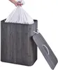 Koš na prádlo Curly 300346, bambusový, s víkem a držadly, Náhled obrázku produktu 3