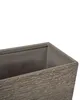 BELIANI Blumentopf Braun 34 x 80 x 56 cm Faser-Mischung Produktbild-Vorschau 6