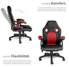 Kancelářská židle Mike ve sportovním stylu Náhled obrázku produktu 12