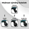 Cestovný kufor BERTOO Milano - čierny set 4v1 Náhľad obrázku produktu 27