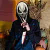 Scream Masken, Latex Ghostface Maske mit Blutiges Messer, Produktbild-Vorschau 4