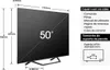 TV Hisense (2024) 50" QLED 4K UHD - 50A7NQ Produktbild-Vorschau 3