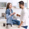 Relaxdays Vorratsglas 3er Set, je 750ml, luftdicht, Produktbild-Vorschau 2