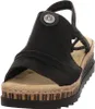 Rieker Damen Keilsandalette Sandale Modeschuh schwarz 38 Produktbild-Vorschau 92