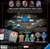 The back of a board game box showing the game components and artwork. Produktbild-Vorschau