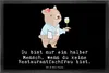 Mr. & Mrs. Panda Schmutzfangmatte Restaurantfachfrau Herz Produktbild-Vorschau 1