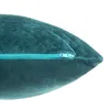 Kissen "dolce" samt blau ente 38x58cm  - Atmosphera Produktbild-Vorschau 3