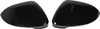 2PCS copertura specchietto retrovisore nero lucido liscio Anteprima dell’immagine prodotto 3