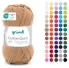 Gründl Wolle Baumwolle Quick uni - dünne Wolle zum Häkeln - Produktbild-Vorschau 1