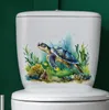 Toilettenaufkleber mit Meeresschildkröte, abnehmbar, Produktbild-Vorschau 4