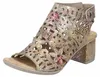 Rieker Damen Sandalette Hochfrontsandale Schaft Cut-Outs Produktbild-Vorschau 8