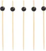 PAPSTAR  11300 PAPSTAR Fingerfood-Spieße "Black Pearl", Anteprima dell’immagine prodotto 4
