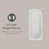 Contentbild: Badewanne für jede Badgestaltung, wahlweise rechts- oder linksseitig erhältlich Produktbild-Vorschau