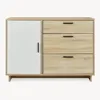 Buffet « Kenta » avec 3 tiroirs et 1 porte, 100 x 35 x 72 Voir les images du produit 8