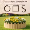 Floranica Barrière de jardin bois 200 x 40 cm, Naturel – Voir les images du produit 4