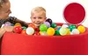 sunnypillow Bällebad für Baby Kinder mit 200 bunten Bällen Produktbild-Vorschau 5