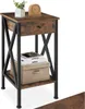tectake® Beistelltisch Dayton 35x35x70,5cm Produktbild-Vorschau 10