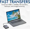 LaCie Mobile Drive Secure    2TB Space Grey USB 3.1 Type C Produktbild-Vorschau 23
