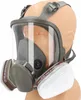 Vollschutzmaske gegen Staub und Gas, Set mit Filtern und Produktbild-Vorschau 3
