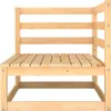 vidaXL Divano angolare da giardino con cuscini in legno Anteprima dell’immagine prodotto 13