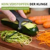 Westmark Julienne-snijder, groenteschiller "Black Edition" Productafbeelding-voorbeeld 4