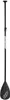 A black stand-up paddleboard paddle is shown vertically against a white background. Produktbild-Vorschau