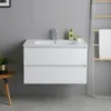 Mobile bagno base con lavabo 80cm bianco | Bilbao Anteprima dell’immagine prodotto 2