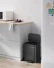 SONGMICS Kuchyňský odpadkový koš, 20litrový odpadkový koš s Náhled obrázku produktu 4