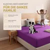 Lavea® Spannbettlaken 90x200cm - 100x200cm, Maya, 100% Produktbild-Vorschau 5