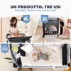 Mobiclinic Baby Reisebett 3 in 1 Fasciatoio Playpen Pareti Anteprima dell’immagine prodotto 4