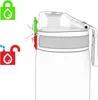 ion8 Auslaufsichere Schlanke Trinkflasche Einhörner BPA Produktbild-Vorschau 3