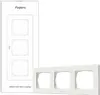 Aqara Switch Frame H2 (3-gang), white Anteprima dell’immagine prodotto 1