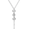 Y-Kette von Unique aus Sterlingsilber mit Zirkonia Produktbild-Vorschau 3