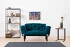 Hanah Home, Nitta - Petrol Blue, Schlafsofas, Produktbild-Vorschau 11