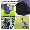 Sac de golf COSTWAY, sac de golf chariot léger avec housse Voir les images du produit 6