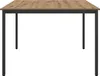 Esstische 110 x 110 x 75 cm Holzwerkstoff Artisan-Eiche Produktbild-Vorschau 6