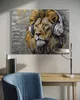 Leinwandbild Lew Muzyka Pop Art 90x60 Feeby Gelb bild für Produktbild-Vorschau 2