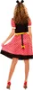 A person wearing a Minnie Mouse costume, viewed from the back. Produktbild-Vorschau