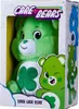 A green Care Bear plush toy in its packaging, with the "Care Bears" logo and text "GOOD LUCK BEAR" visible. Produktbild-Vorschau