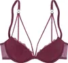 LASCANA Push-up-BH aubergine Größe 75 Cup B Produktbild-Vorschau 1