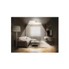 A modern living room with a sectional sofa, coffee table, floor lamp, and a wall-mounted TV. Produktbild-Vorschau