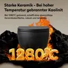 doporro Hänge-WC Spülrandlos Hänge-Toilette mit Tiefspüler Produktbild-Vorschau 3