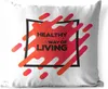 MuchoWow® Outdoor Kissen - Zitate - 'Gesundheit ist kein Produktbild-Vorschau 1