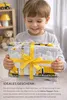 SkyBrands Kinderbettwäsche Bagger & Baustelle – 100x135 cm Produktbild-Vorschau 9