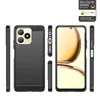 Multiple views of a black smartphone case, including front, back, side, and top/bottom views, along with a phone inside the case. A logo and text are present in the top right corner. Produktbild-Vorschau