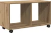vidaXL Skříňka na kolečkách Artisan dub 72x33x42,5 cm Náhled obrázku produktu 1