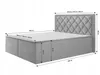 Bett, Boxspringbett DORMI, OHNE Topper, Federkern, Produktbild-Vorschau 3