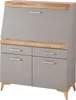 Sekretär SANTORIN in Basalt / Eiche Altholz, Soft-Close, Produktbild-Vorschau 6