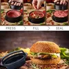 Nepriľnavý lis na hamburgery 146 g, odolný, vhodný do Náhľad obrázku produktu 9