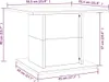 Couchtisch Grau Sonoma 55,5x55,5x40 cm Holzwerkstoff Produktbild-Vorschau 7